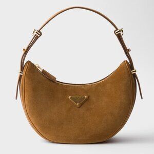 Designer Arqué suede Stylish shoulder bag